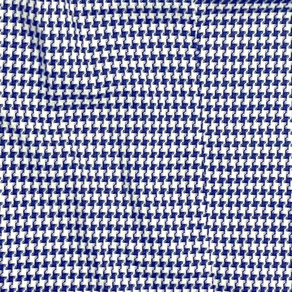 Robert Graham Modern Americana Tailored Fit Blue White Houndstooth Medium - Picture 11 of 14